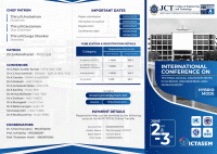 International Conference on Technological Advancements in Science, Engineering and Management ICTASEM 23 International Conference Poster